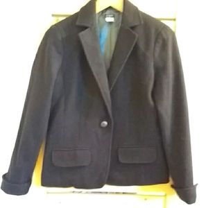 J crew Ecole jacket blazer wool herringbone size 4